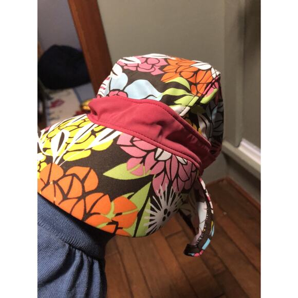 Hanna Andersson Floral Swim Sunhat Pink size small - Picture 2 of 4